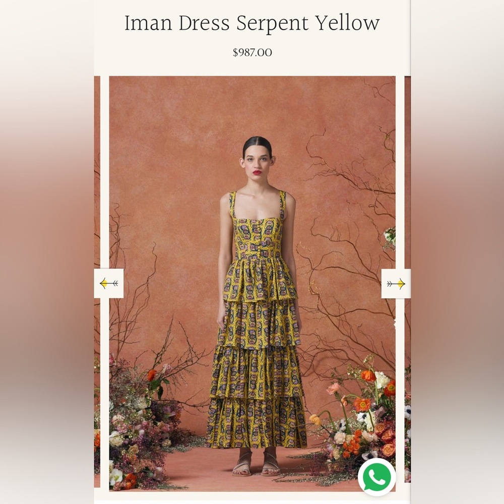 Iman Dress Serpent- MUZUNGU SISTERS